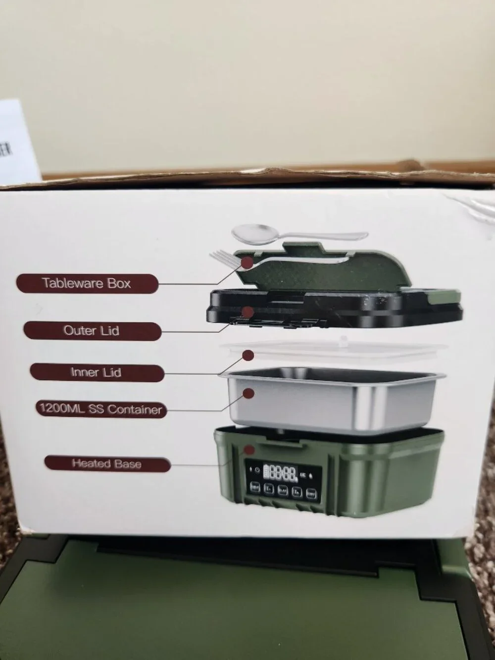 Cordless Electric Lunch Box